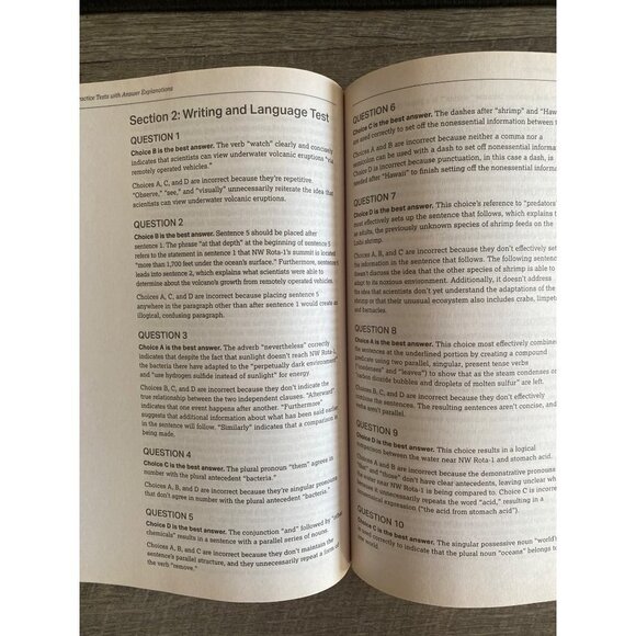 College Board SAT THE OFFICIAL SAT STUDY GUIDE™ Prepare for the SAT‎ with sample - Picture 5 of 6